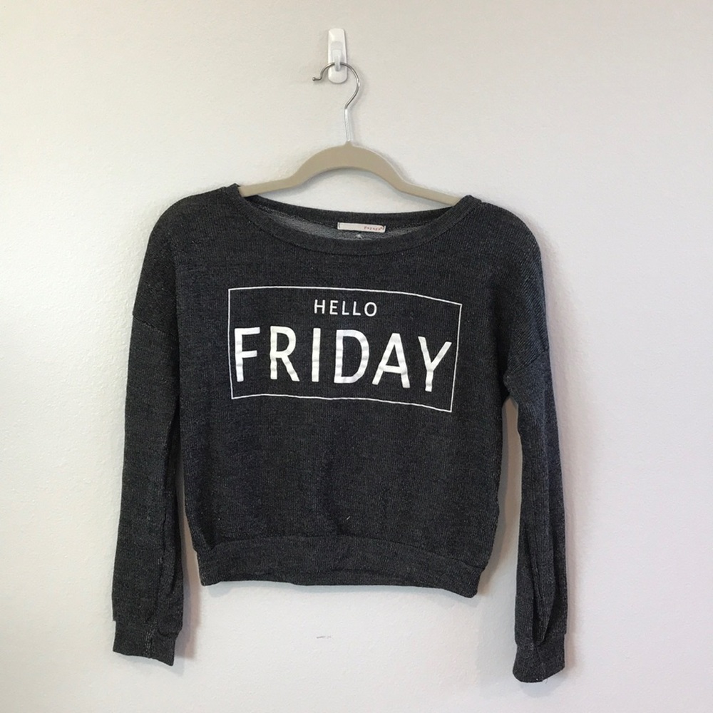 “Hello Friday” Sweater